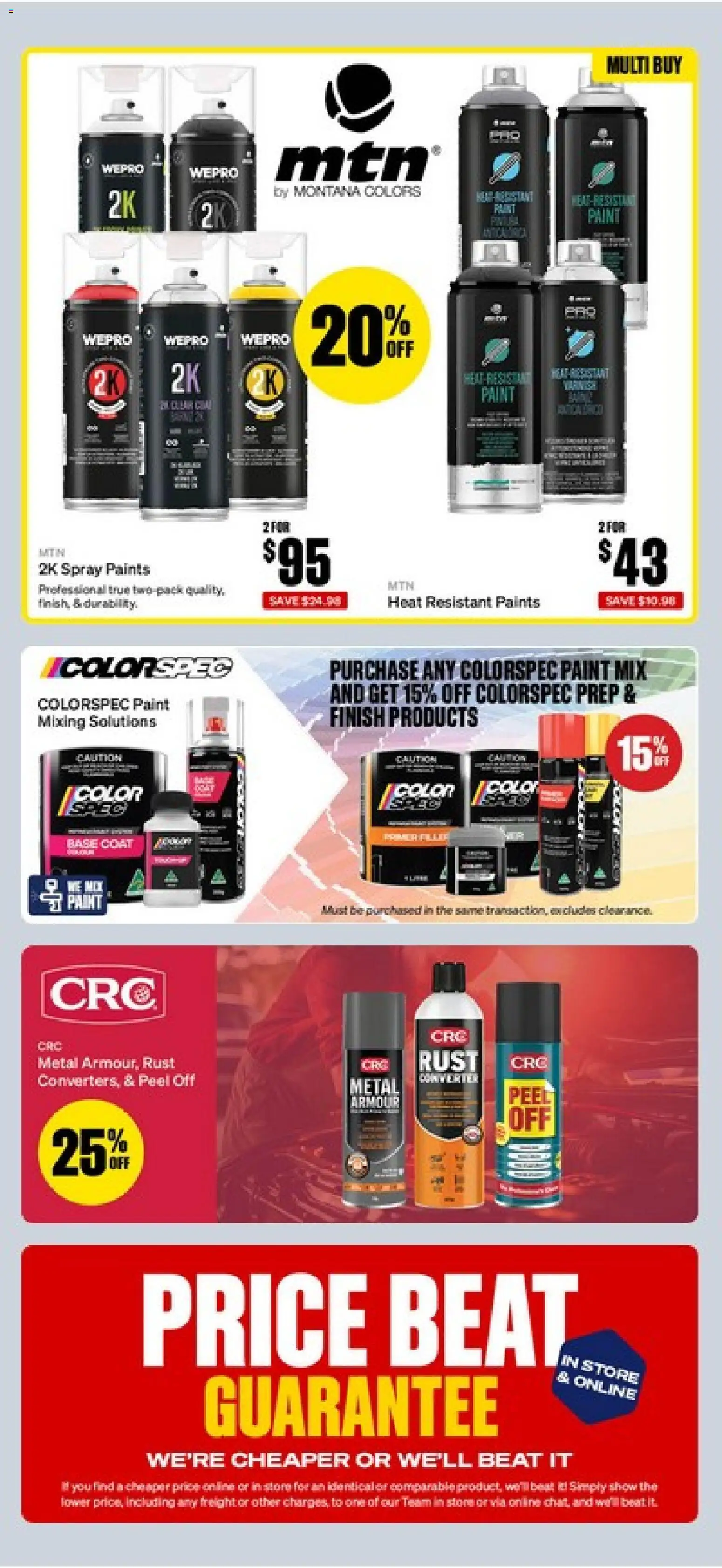 Supercheap Auto catalogue - valid from 19.03.2026 | Page: 31 | Products: Peel, Coat