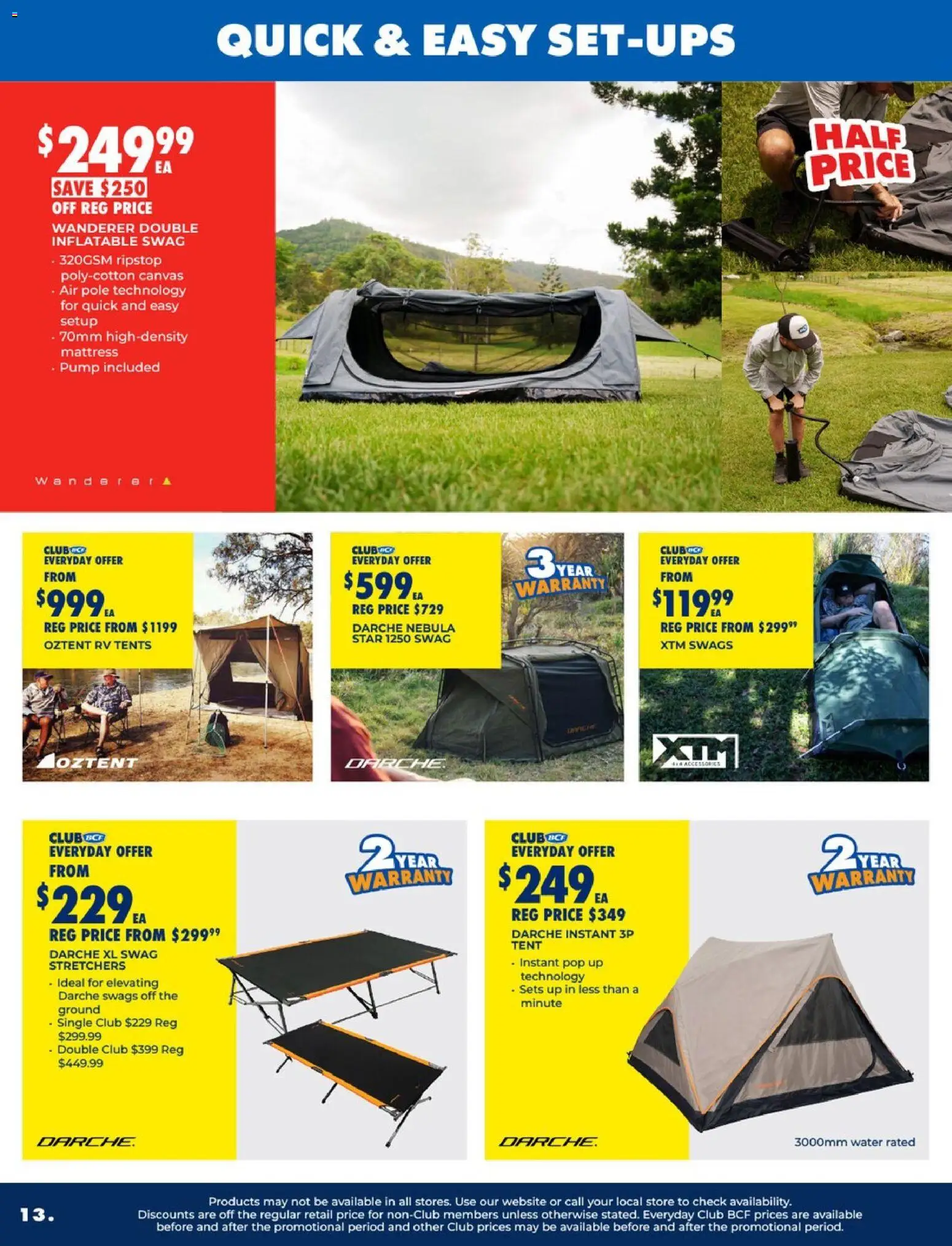 BCF catalogue - valid from 28.04.2026 | Page: 13 | Products: Water, Mattress