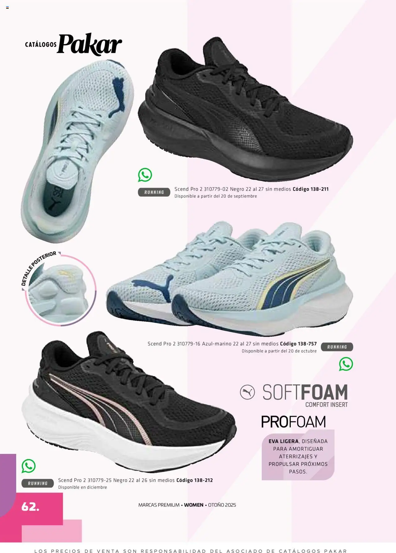 Nuevas ofertas de SC Pakar válidas en toda la República Mexicana desde el 29.08.2025. ¡Encuentra las mejores ofertas en SC Pakar - Catálogo Otoño Women! | Página: 62