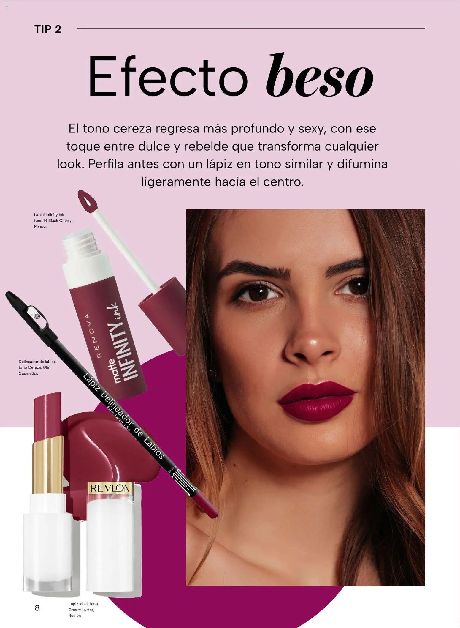 Nuevas ofertas de Chedraui válidas en toda la República Mexicana desde el 24.10.2025. ¡Encuentra las mejores ofertas en Chedraui folleto Vive Bella! | Página: 8 | Productos: Delineador, Lápiz labial