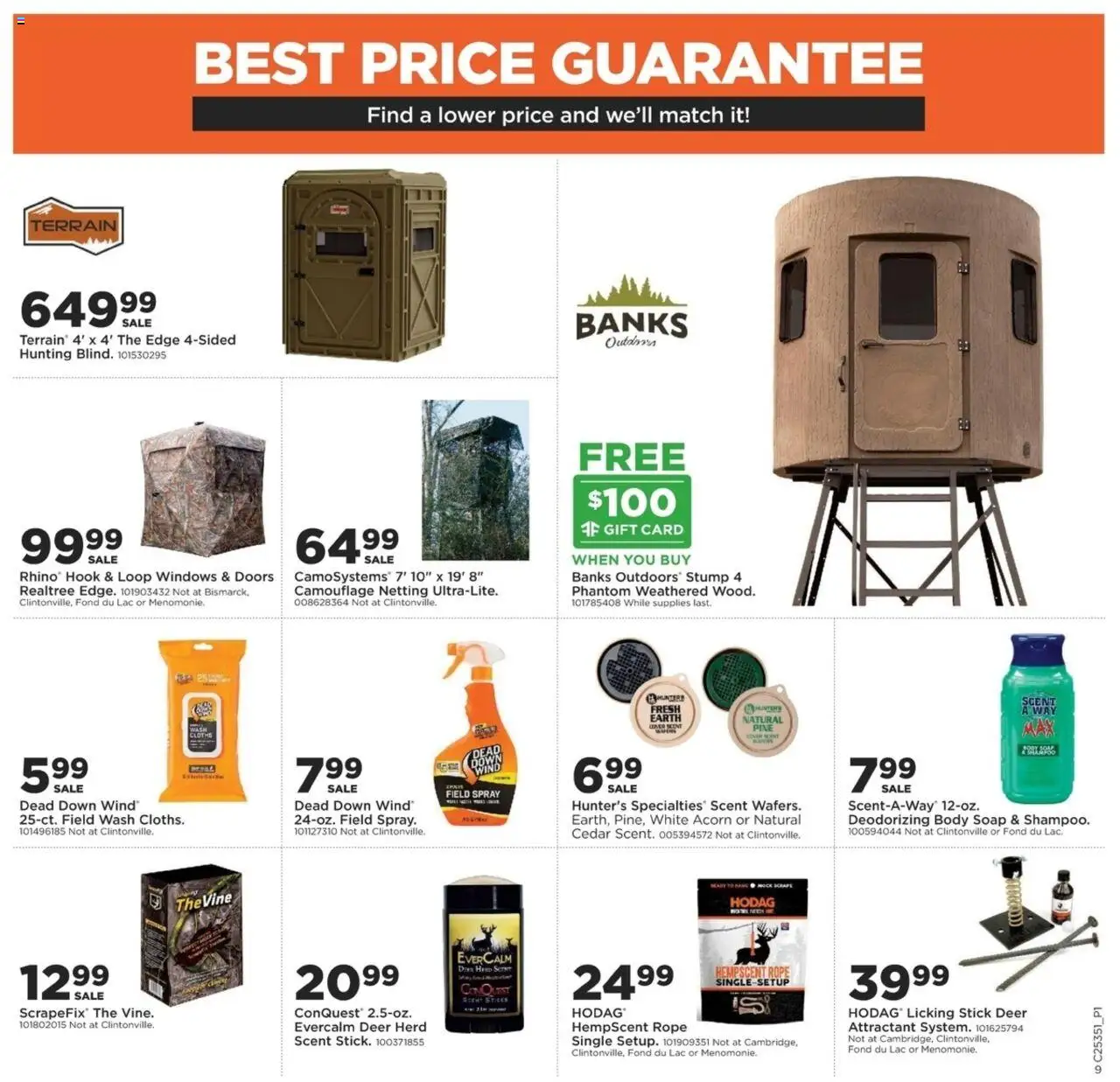 Mills Fleet Farm Weekly Ad - valid from 28.08.2025 | Page: 12 | Products: Hook, Soap