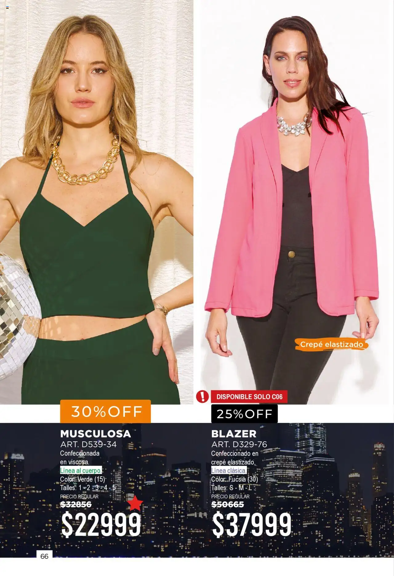 Juana Bonita catálogo │ válido desde el 07.05.2025 | Página: 66 | Productos: Blazer, Musculosa
