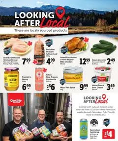 Preview of Quality Foods weekly flyer / circulaire from shop Quality Foods valid from 23.10.2025 | Page: 2 | Products: Sour cream, Cream, Chicken