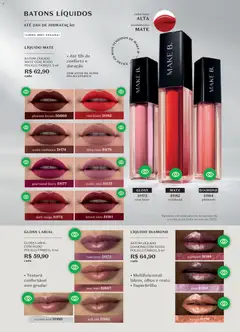O Boticário - Ciclo 17/2025 - Pré-Visualização do folheto da loja O Boticário, válido de 01.12.2025 | Página: 143 | Produtos: Batom, Gloss labial, Multifuncional