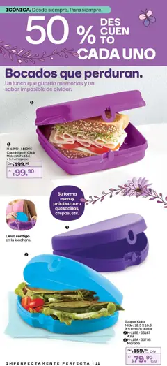 Vista previa de Tupperware catálogo, nuevo folleto de la tienda, válido en México a partir del 26.01.2026 | Página: 11