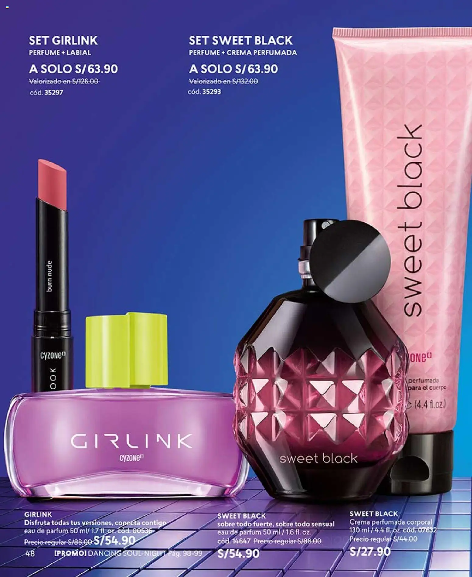 Catálogo CyZone válido desde 31.01.2026 | Página: 48 | Productos: Crema, Perfume