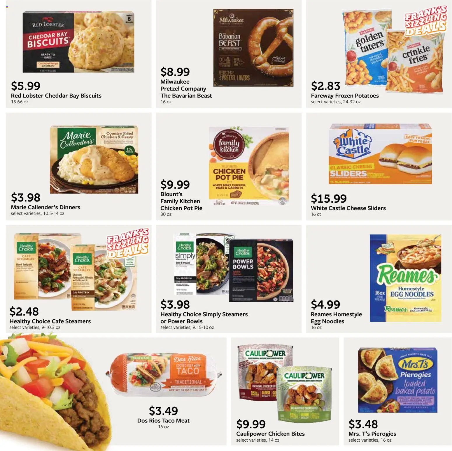 Fareway Monthly Ad - valid from 29.12.2025 | Page: 23 | Products: Cheese, Noodles, Potatoes