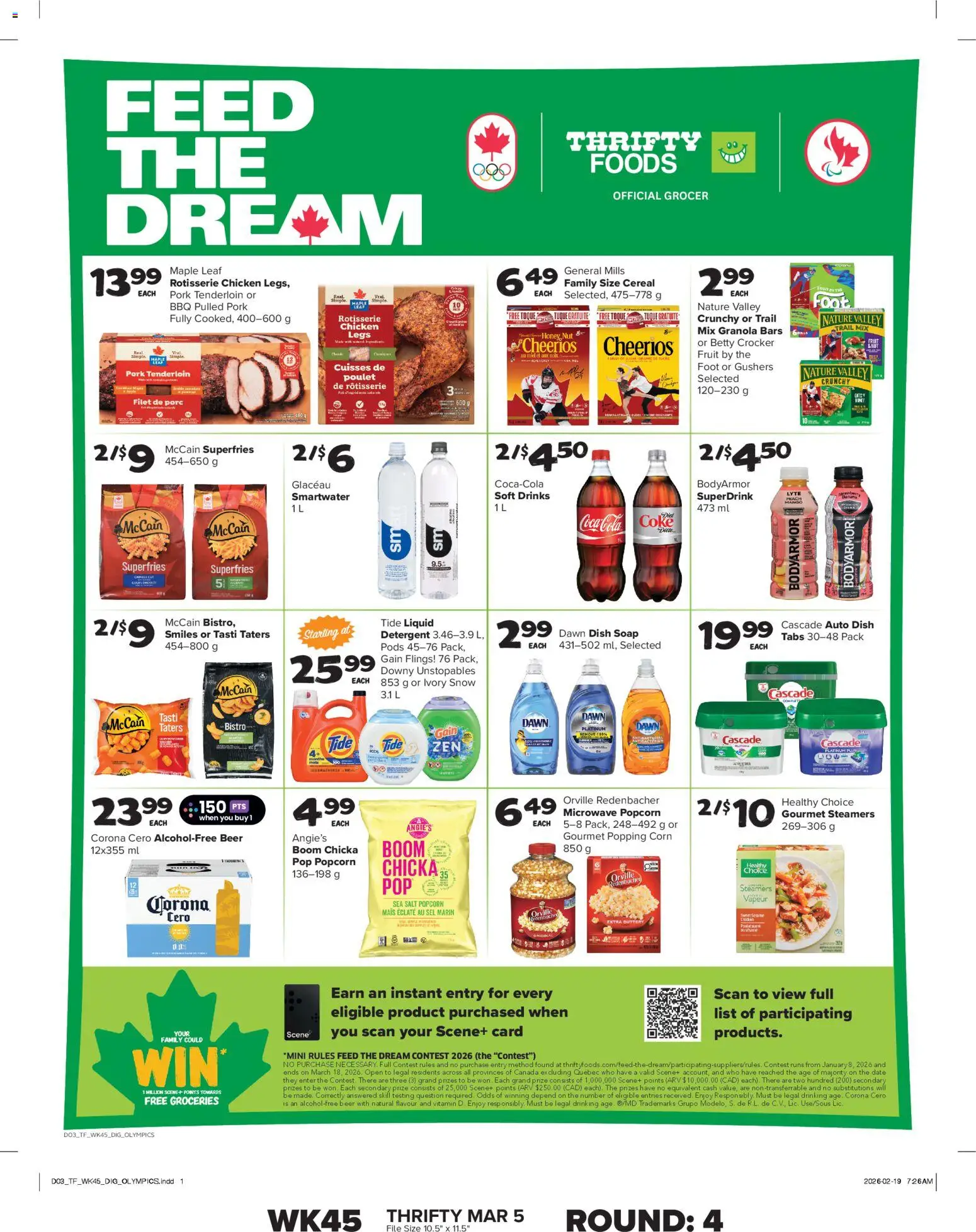 Thrifty Foods flyer valid from 05.03.2026 | Page: 10 | Products: Soap, Detergent, Beer, Pork