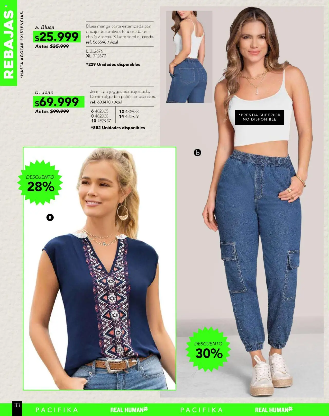 Pacifika revista - valida desde el 01.09.2025 | Página: 230 | Productos: Algodón, Jean, Blusa