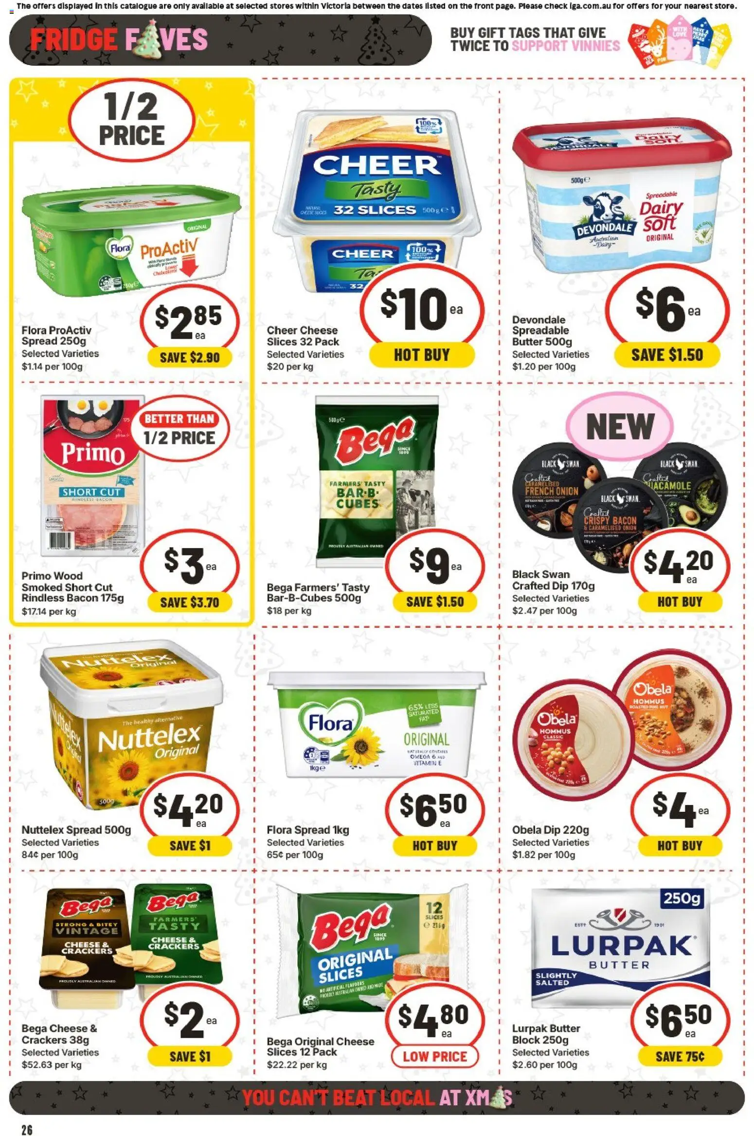 IGA catalogue - valid from 26.11.2025 | Page: 26 | Products: Crackers, Wood, Fridge, Vitamin