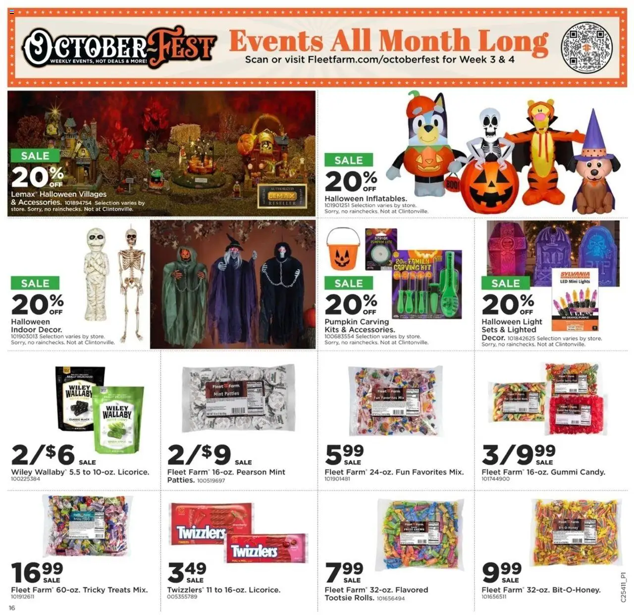 Mills Fleet Farm Weekly Ad - valid from 09.10.2025 | Page: 19 | Products: Pumpkin