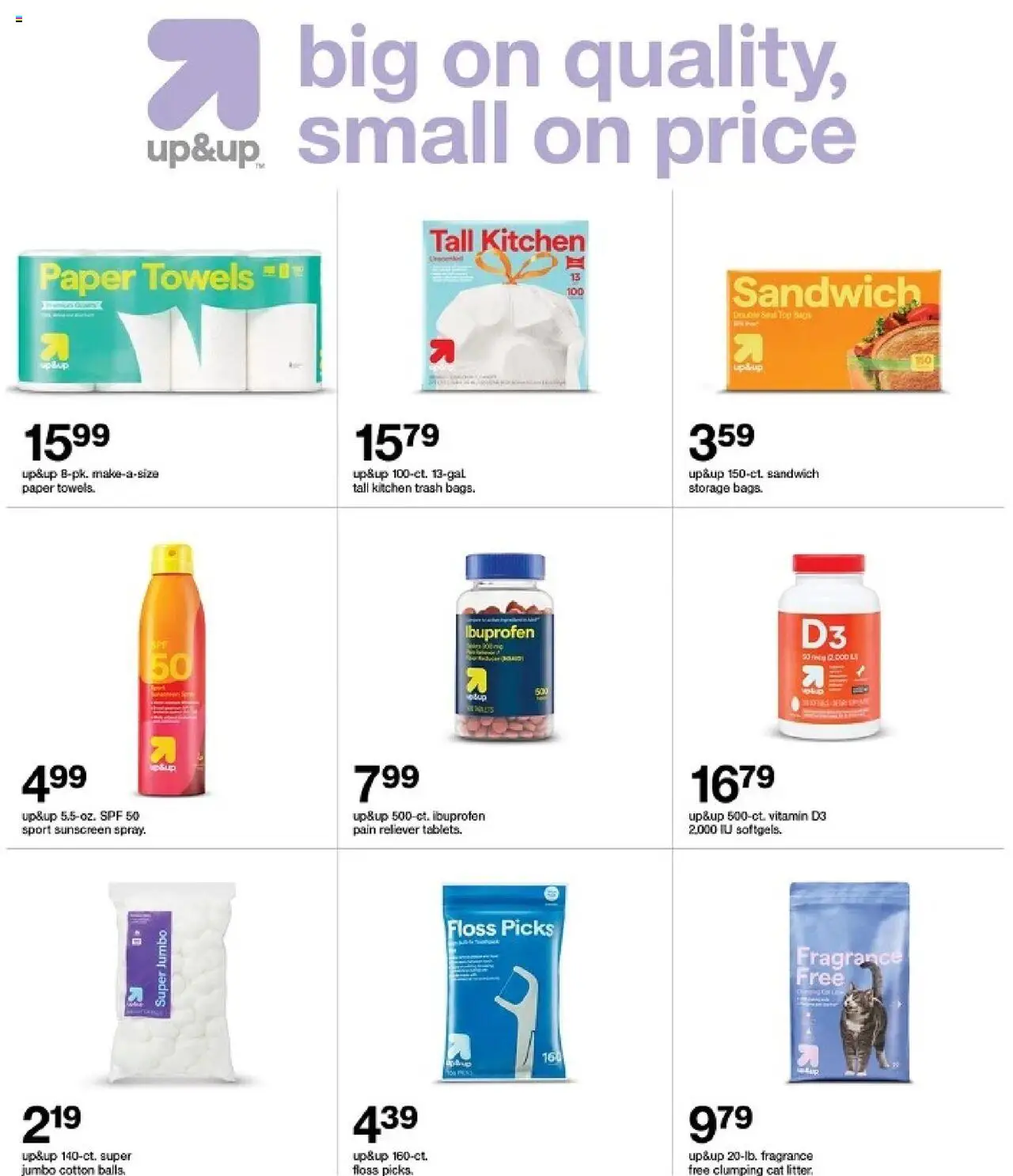 Target Weekly Ad - valid from 03.08.2025 | Page: 46 | Products: Vitamin, Fragrance, Sunscreen