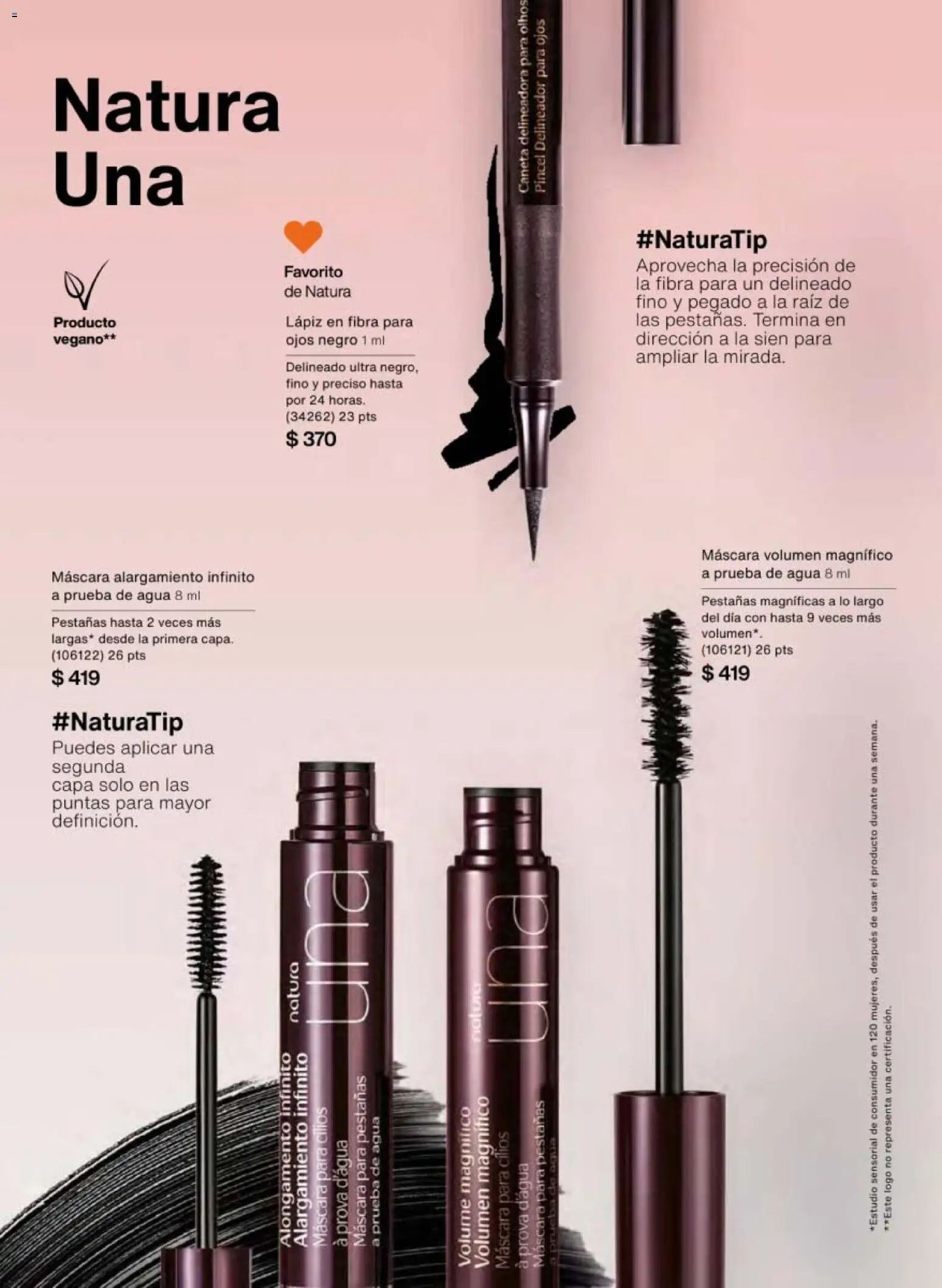 Nuevas ofertas de Natura válidas en toda la República Mexicana desde el 10.01.2026. ¡Encuentra las mejores ofertas en Natura campaña 2 2026! | Página: 74 | Productos: Pincel, Máscara, Agua, Delineador