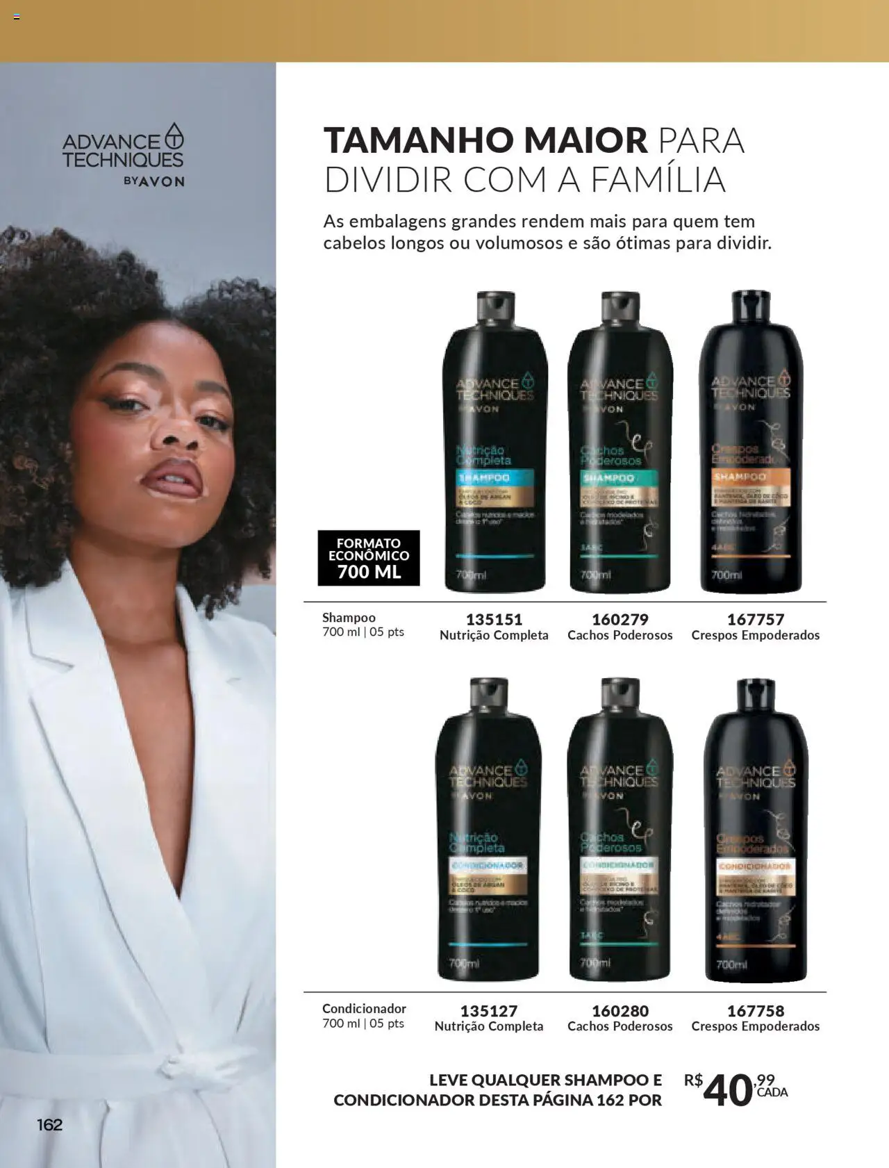 Avon Folheto - válido de 16.06.2025 | Página: 162 | Produtos: Shampoo, Condicionador