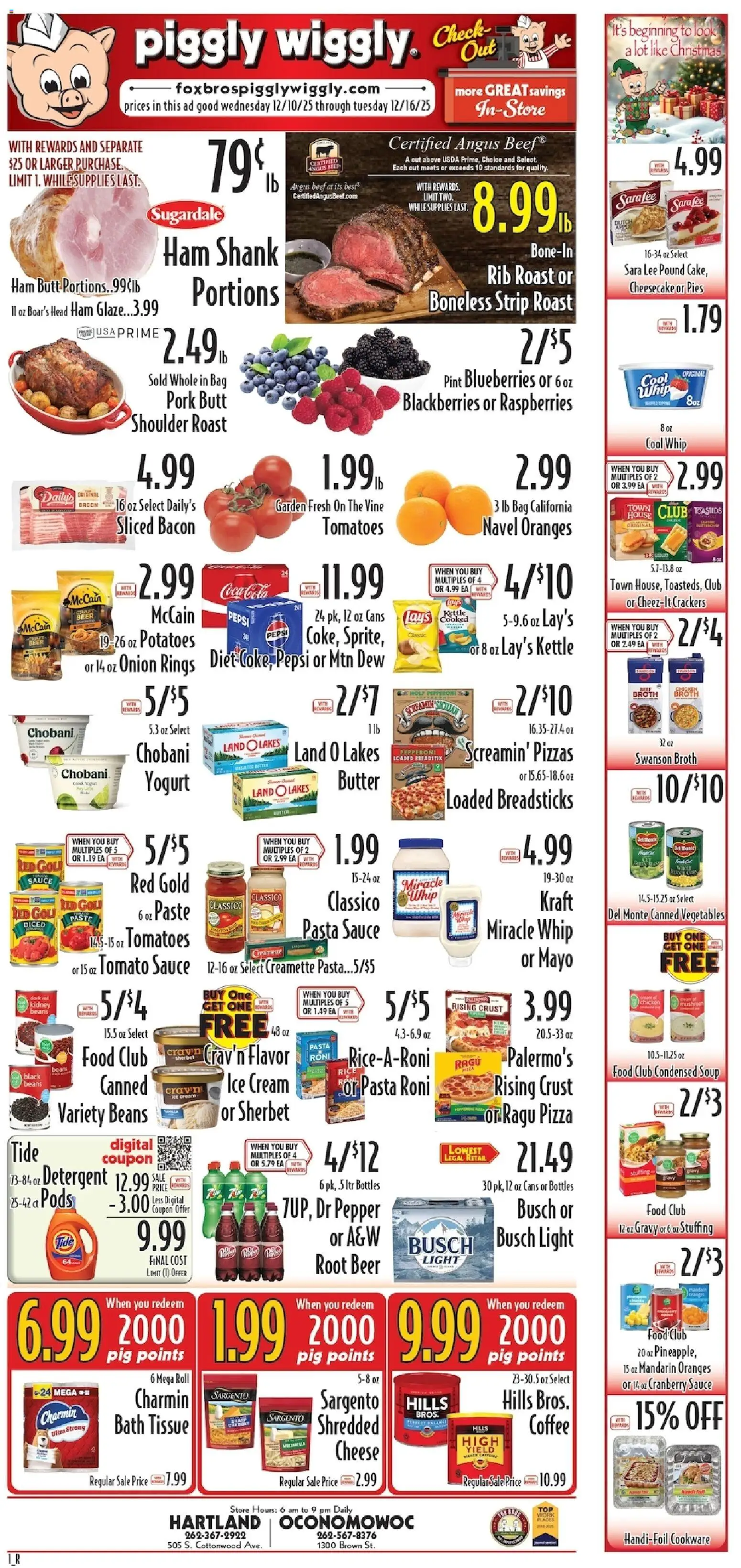 Piggly Wiggly Weekly Ad - valid from 10.12.2025 | Page: 1