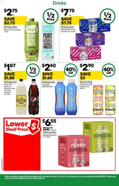 Preview of Woolworths catalogue MIL - valid from 08.04.2026 | Page: 4 | Products: Shelf, Energy drink, Chocolate, Pear