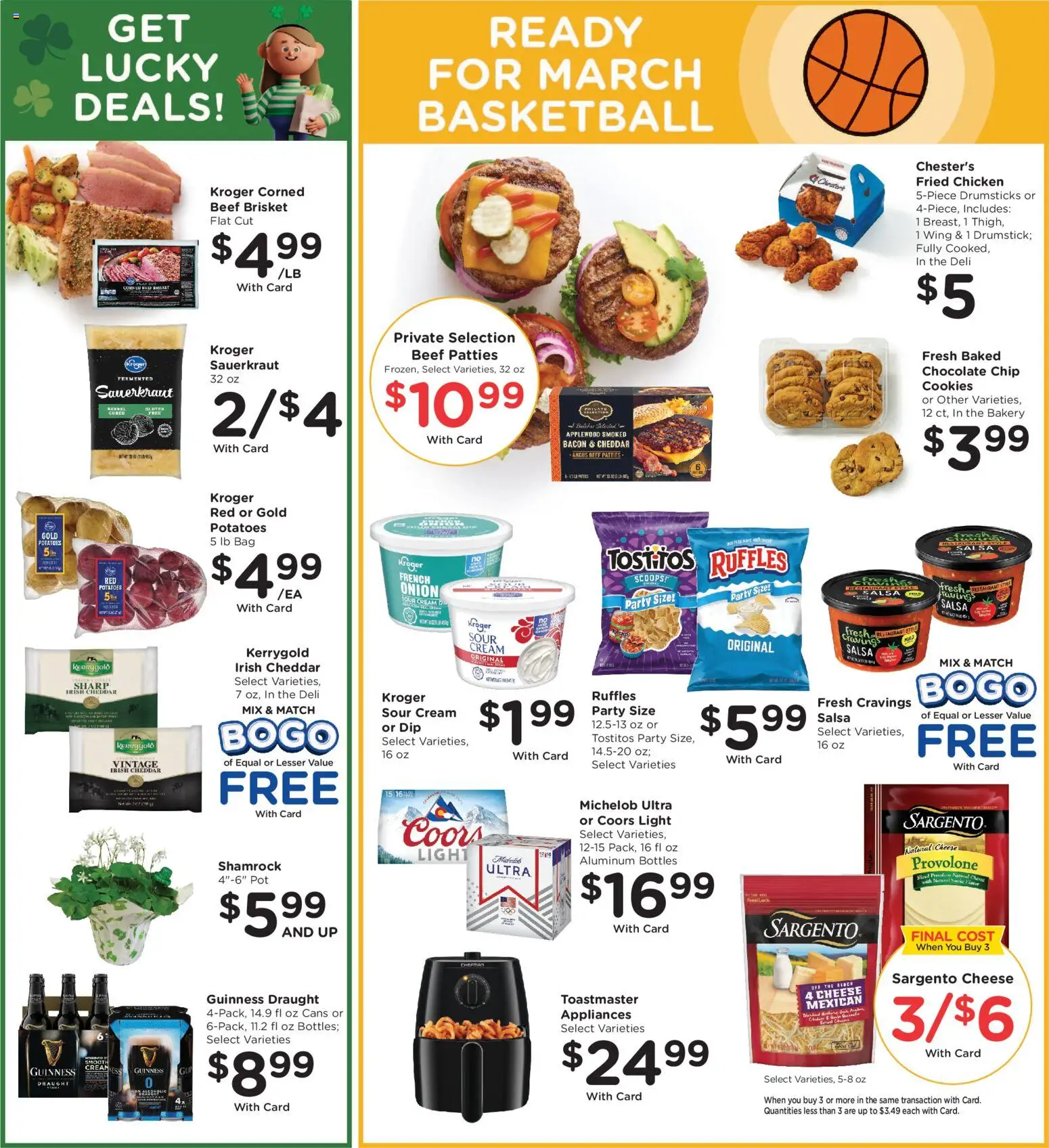 King Soopers Weekly Ad - valid from 11.03.2026 | Page: 4 | Products: Chocolate, Potatoes, Chocolate Chip, Bag