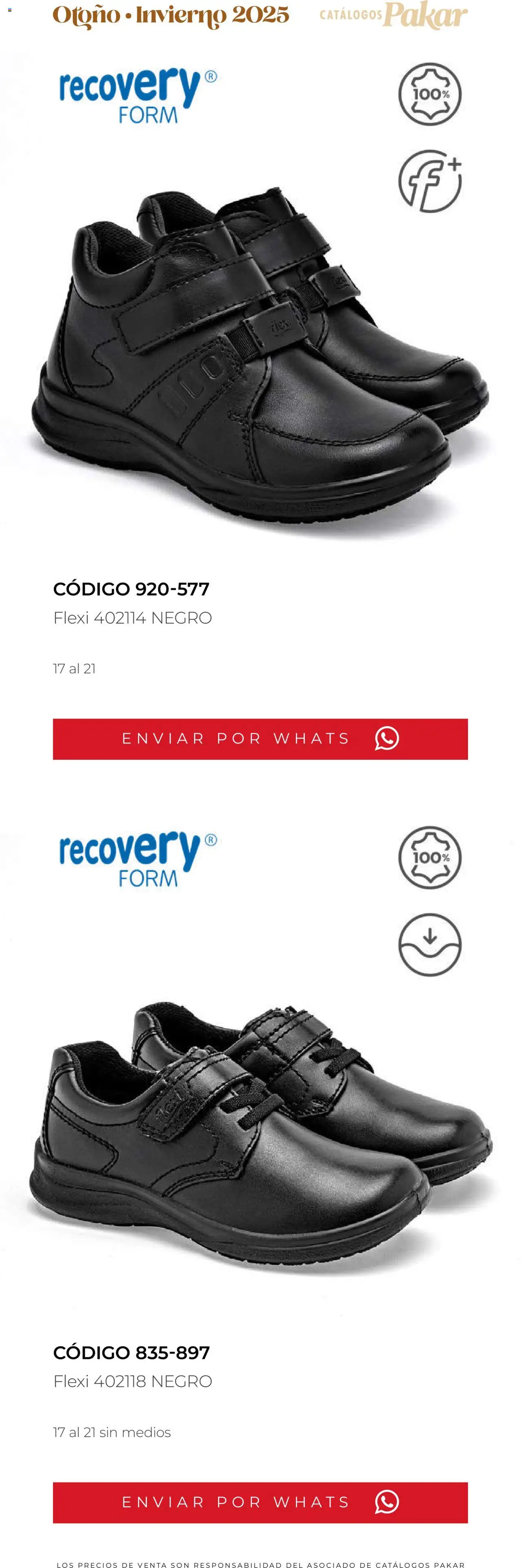 Nuevas ofertas de SC Pakar válidas en toda la República Mexicana desde el 10.10.2025. ¡Encuentra las mejores ofertas en SC Pakar - Catálogo Flexi otoño / invierno! | Página: 190