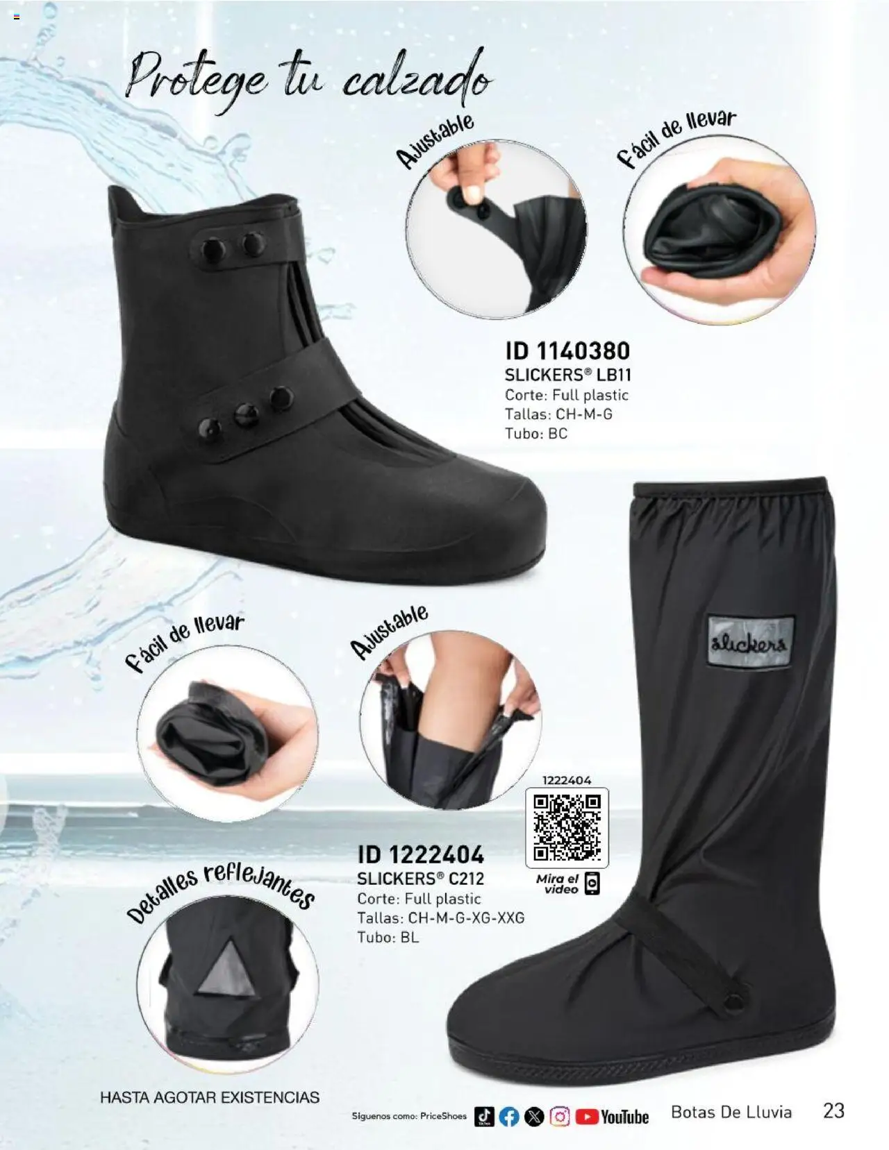 Nuevas ofertas de Price Shoes válidas en toda la República Mexicana desde el 22.05.2025. ¡Encuentra las mejores ofertas en Price Shoes -  Catálogo Botas De Lluvia 2025 ! | Página: 23 | Productos: Botas, Video