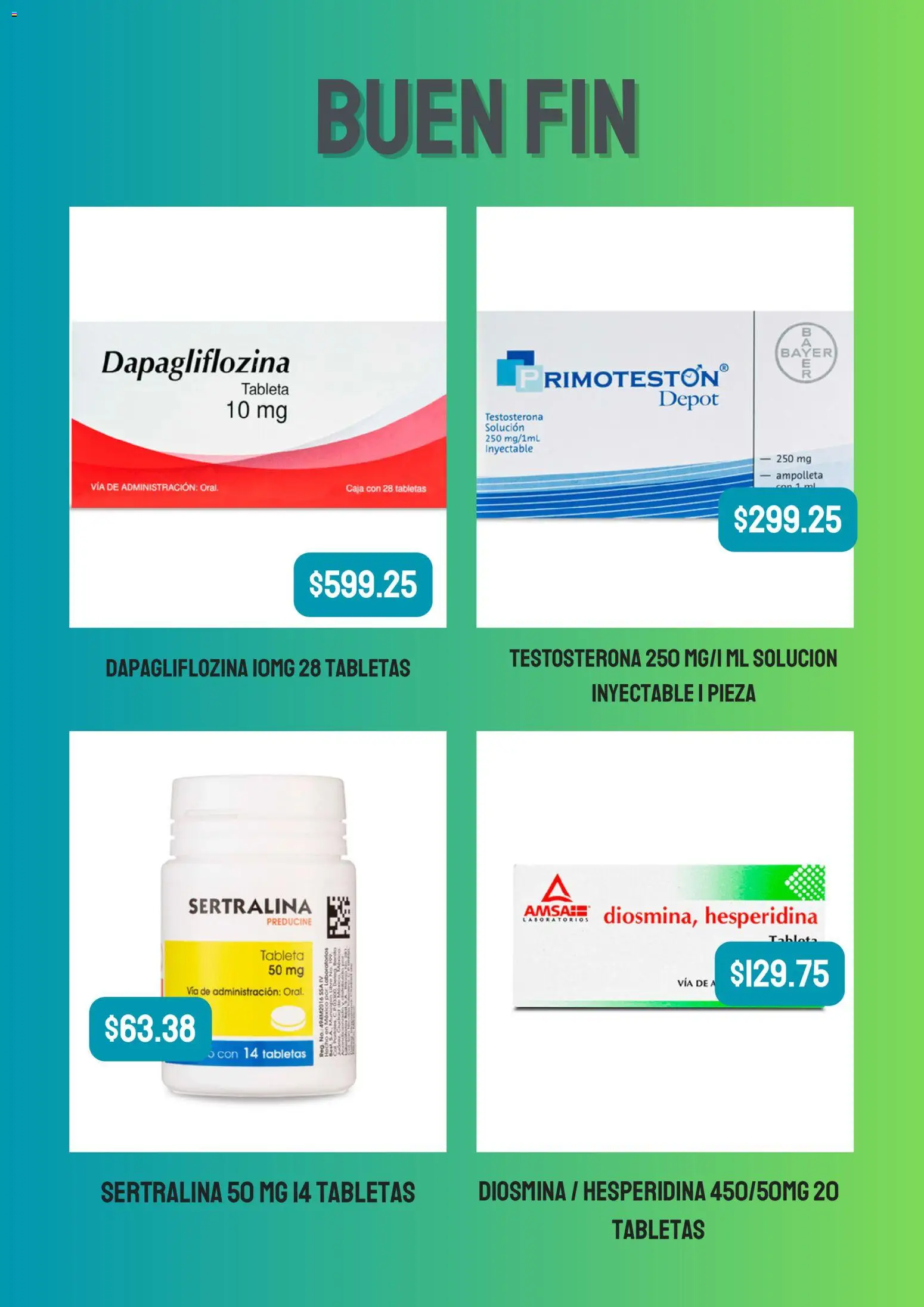 Nuevas ofertas de Farmacias Similares válidas en toda la República Mexicana desde el 13.11.2025. ¡Encuentra las mejores ofertas en Farmacias Similares Buen Fin! | Página: 2 | Productos: Caja, Tableta