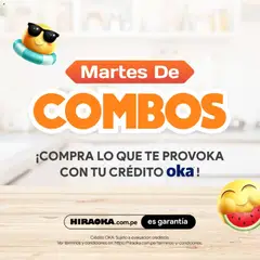 Vista previa de folleto Hiraoka - Martes De Combos de la Hiraoka válido desde 17.03.2026