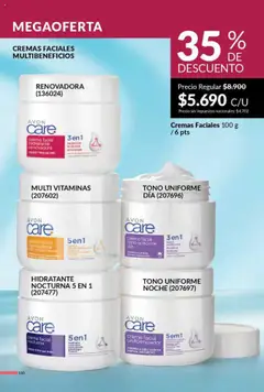 Vista previa Catálogo AVON Campaña 11/2025 válido desde el 23.09.2025 | Página: 102 | Productos: Vitaminas, Crema