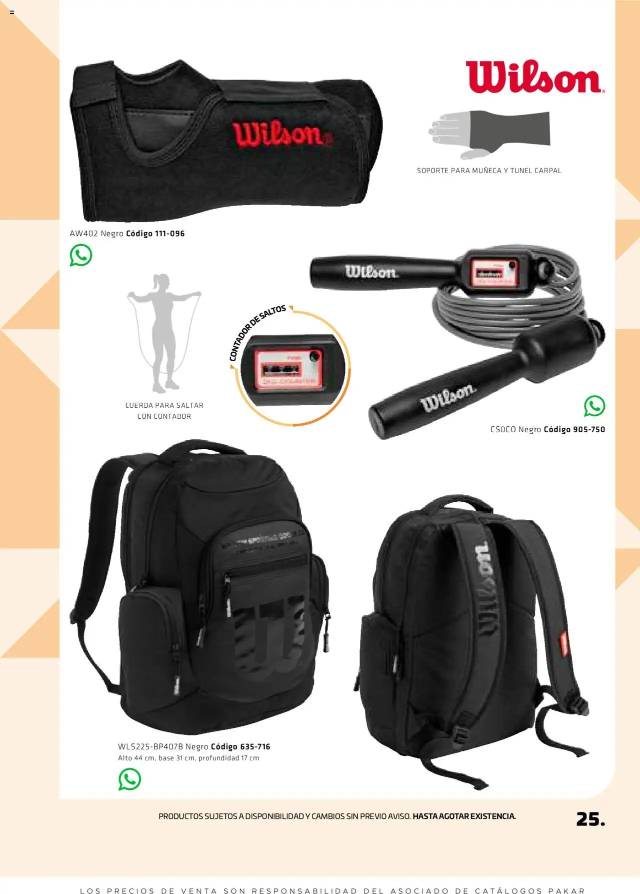 Nuevas ofertas de SC Pakar válidas en toda la República Mexicana desde el 29.08.2025. ¡Encuentra las mejores ofertas en SC Pakar - Catálogo Otoño Men Tomo 1! | Página: 25 | Productos: Cuerda