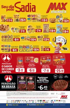 Max Atacadista ofertas BRF - Pré-Visualização do folheto da loja Max Atacadista, válido de 19.03.2026 | Página: 1 | Produtos: Queijo, Macarrão, Cenoura, Requeijão
