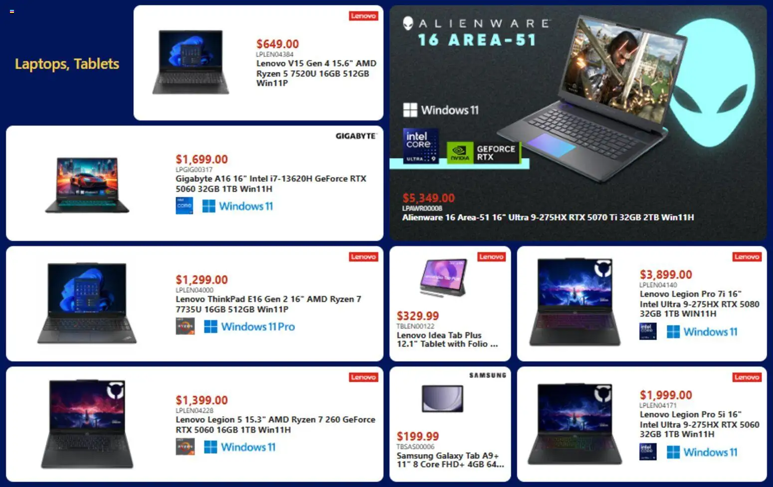 Canada Computers flyer valid from 06.03.2026 | Page: 11 | Products: Tablet