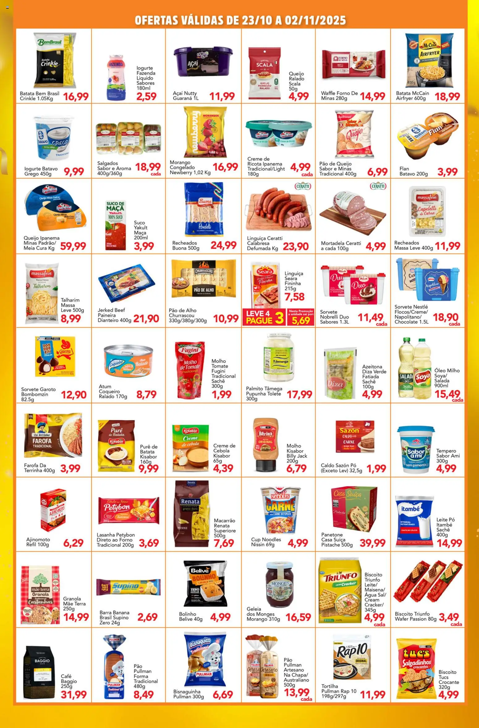 Supermercados Joanin Folheto - válido de 23.10.2025 | Página: 5 | Produtos: Forno, Pó, Chocolate, Mortadela