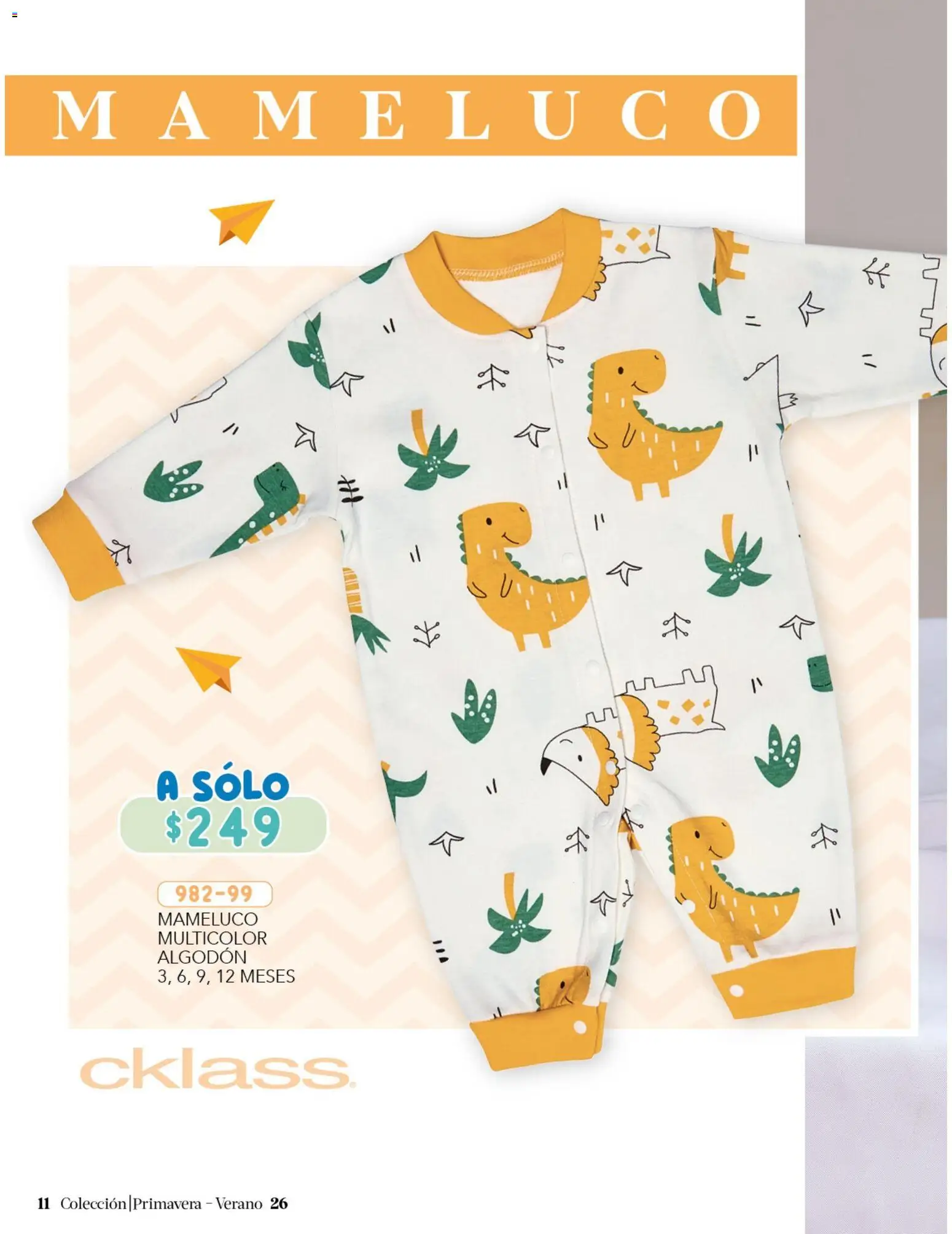 Nuevas ofertas de Cklass válidas en toda la República Mexicana desde el 02.01.2026. ¡Encuentra las mejores ofertas en Cklass catálogo Kids Niña! | Página: 206 | Productos: Algodón, Mameluco