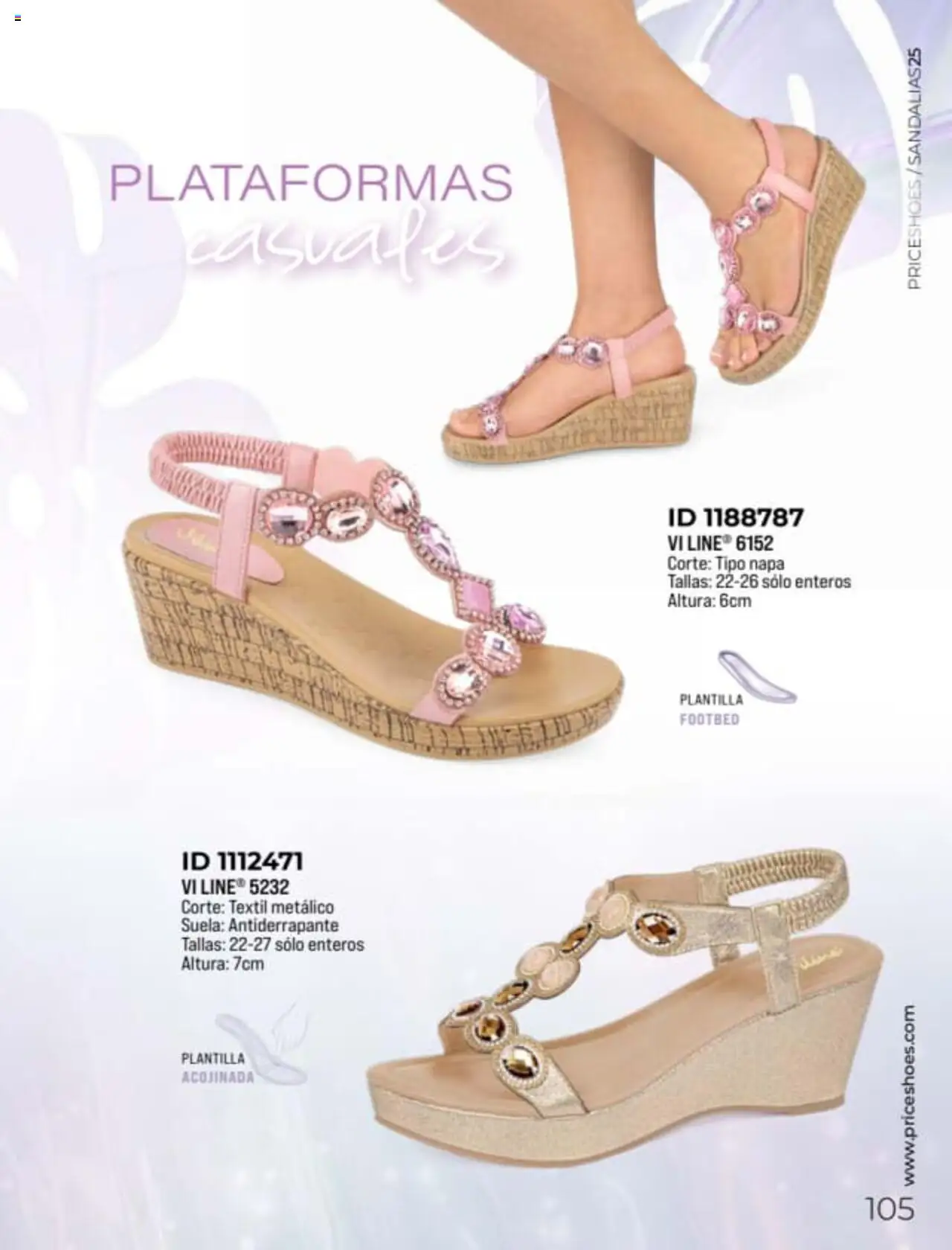 Nuevas ofertas de Price Shoes válidas en toda la República Mexicana desde el 27.01.2025. ¡Encuentra las mejores ofertas en Price Shoes catálogo Sandalias! | Página: 105