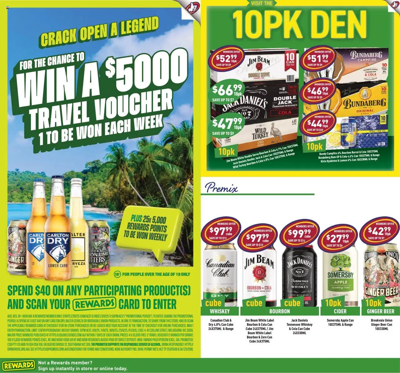 Liquor Legends catalogue - valid from 27.08.2025 | Page: 6 | Products: Ginger, Beer, Whiskey, Lemon