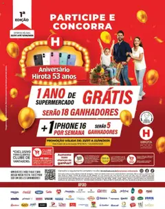 Hirota Food Folheto - válido de 23.07.2025 | Página: 1 | Produtos: Forno, Iphone, Minalba, Heineken