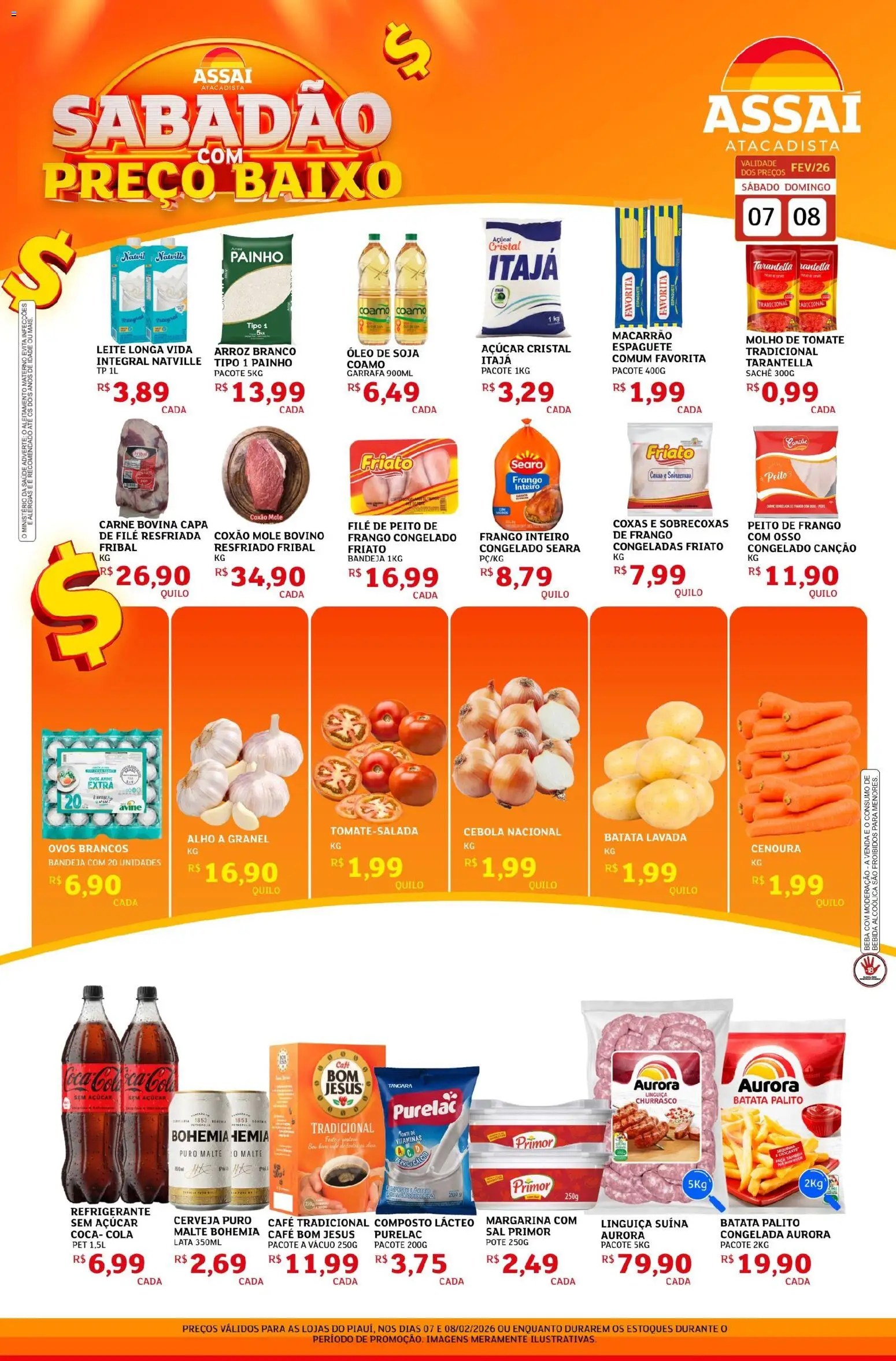 Assaí Atacadista Folheto - válido de 07.02.2026 | Página: 1