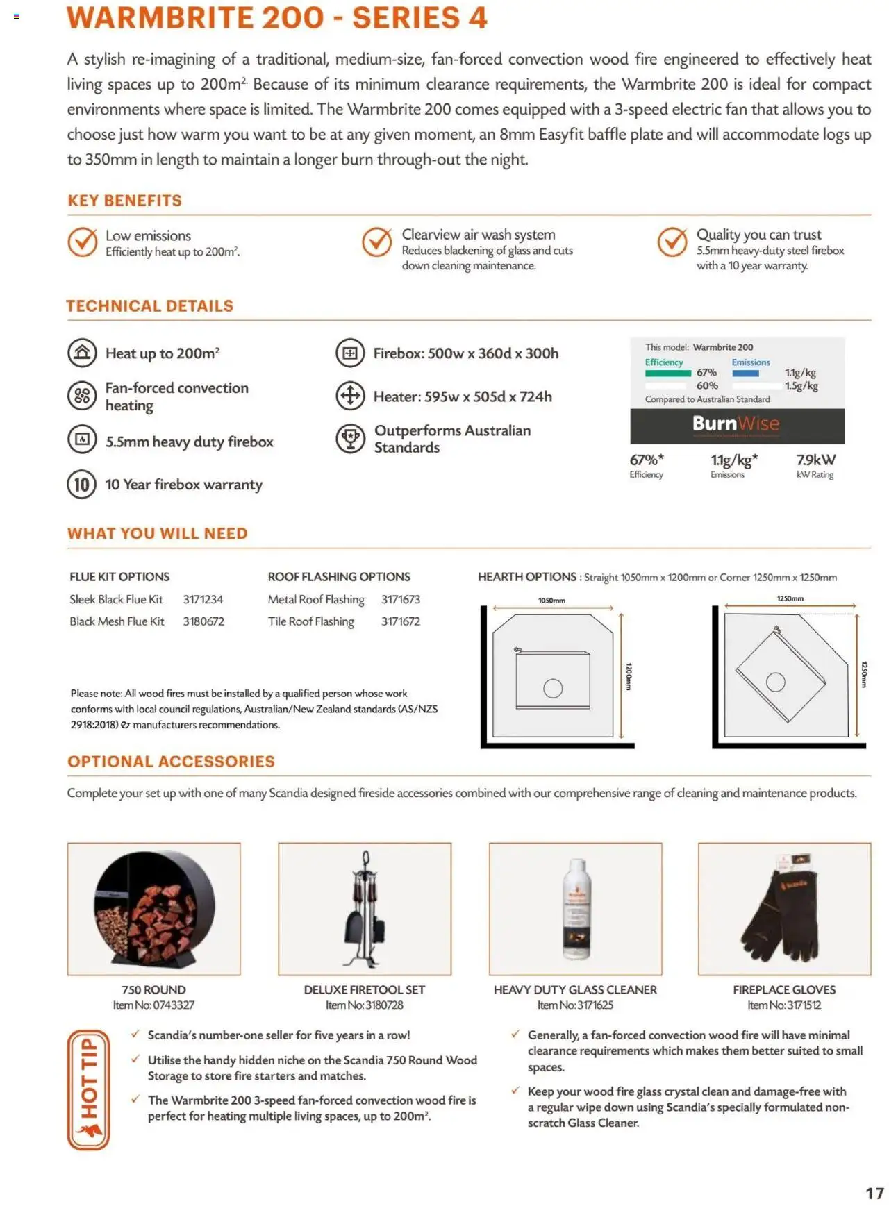 Bunnings Warehouse catalogue - valid from 31.03.2025 | Page: 17 | Products: Heater, Cleaner, Wood, Fan
