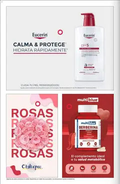 Vista previa de LOCIÓN HIDRATANTE, pH5 PIEL SECA Y SENSIBLE Ayuda a reducir la sensibilidad de la piel Con pH Balance System que ayuda a restablecer las defensas naturales de la piel CONFORTA & protege 5% DEXPANTHENOL Cont. neto: 1000ml INVESTIGACIÓN DERMATOLOGICA, nuevo folleto de la tienda, válido en México a partir del 01.12.2025 | Página: 128 | Productos: Azúcar, Loción, Body, Cúrcuma