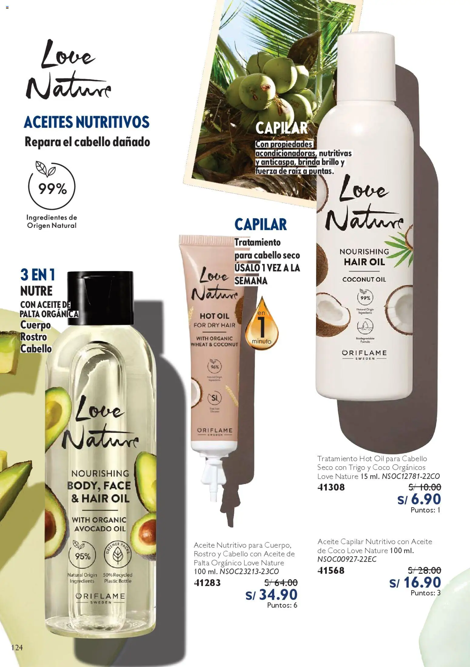 Catálogo Oriflame válido desde 14.02.2026 | Página: 124 | Productos: Aceite