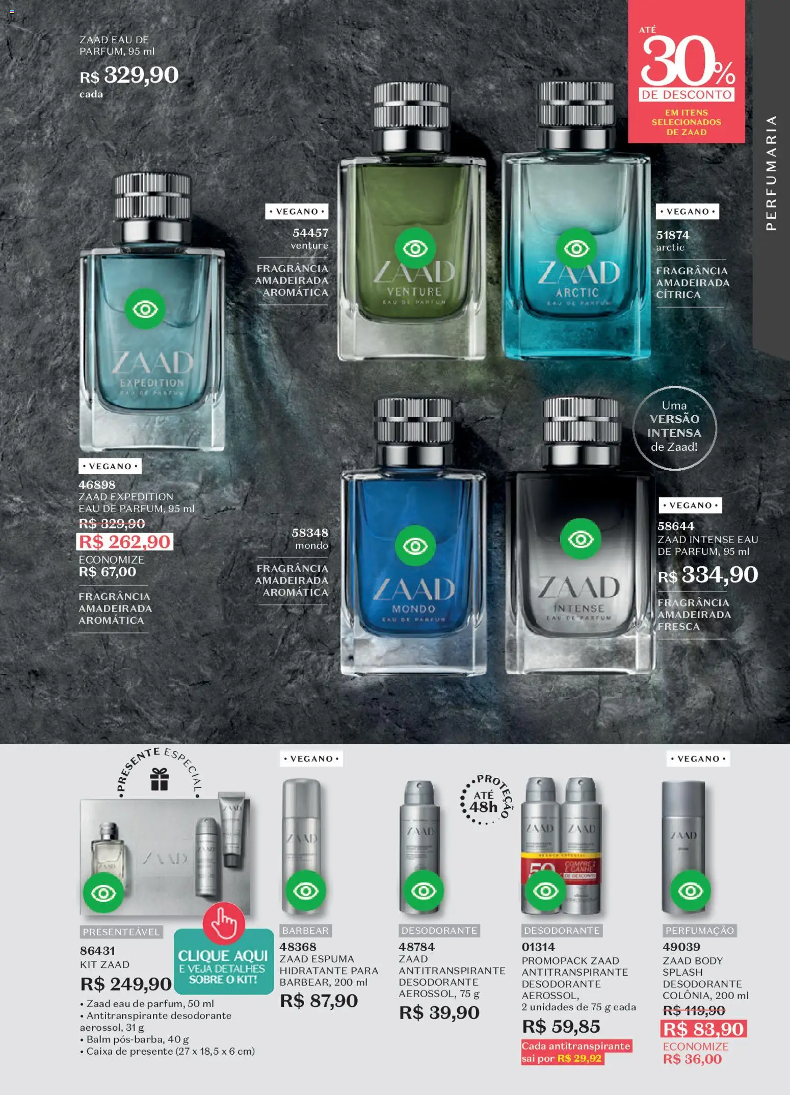 O Boticário Folheto - válido de 26.12.2025 | Página: 84 | Produtos: Fragrância, Desodorante, Caixa, Body