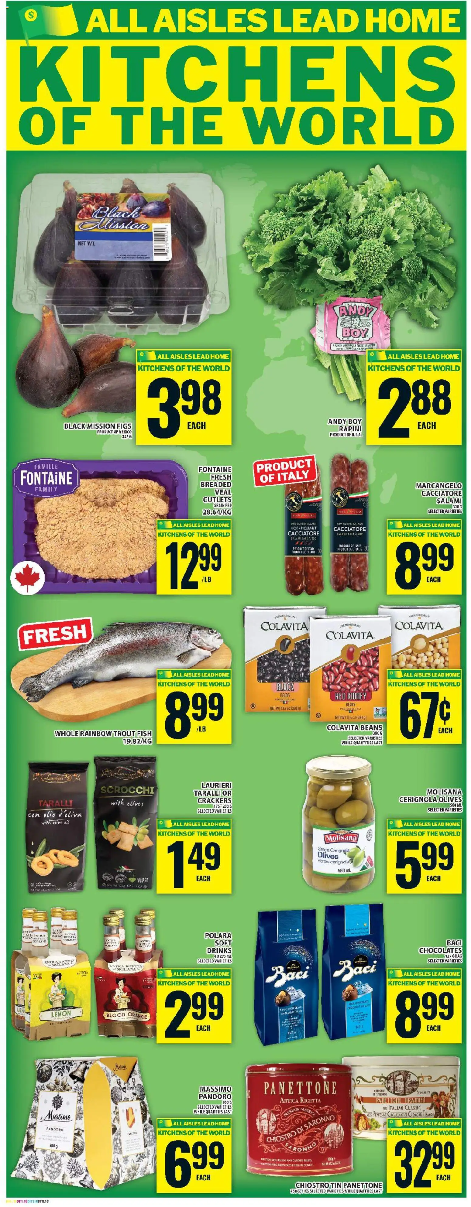 Food Basics flyer valid from 11.12.2025 | Page: 20 | Products: Fish, Bag, Oil, Salami