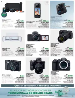 Vista previa de El Corte Inglés - Catálogo Los Tecnoprecios, nuevo folleto de la tienda, válido en México a partir del 06.10.2025 | Página: 15 | Productos: Lentes, Audio, Cámara, Video