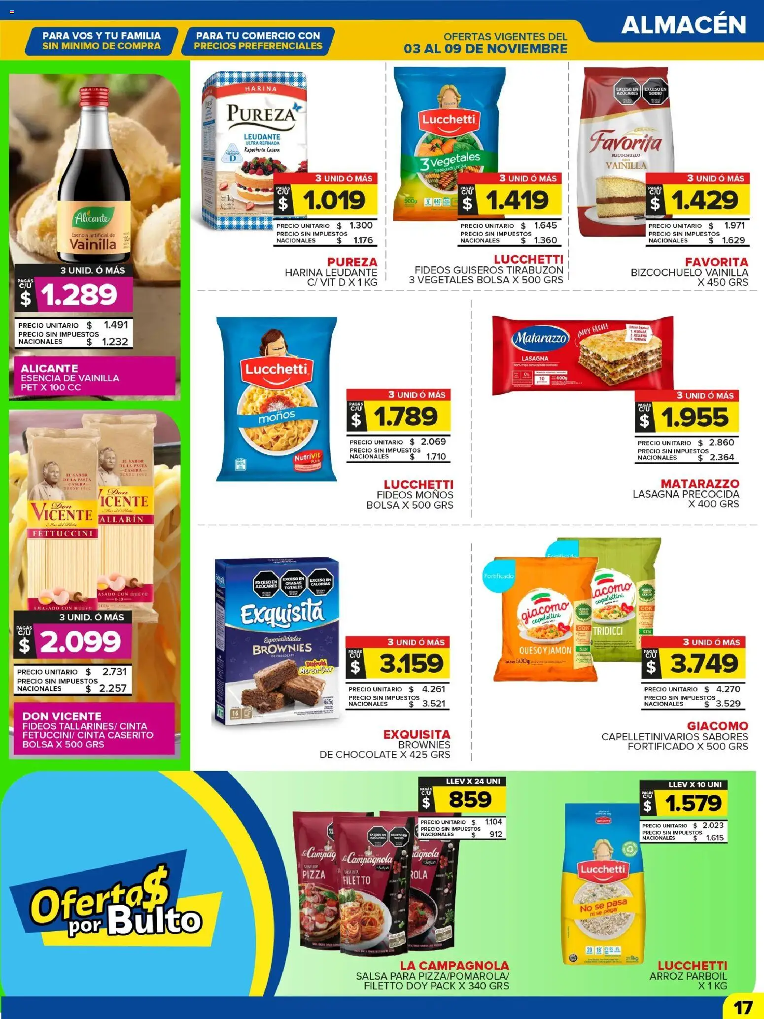 Carrefour Maxi catálogo - Jujuy │ válido desde el 03.11.2025 | Página: 19 | Productos: Bolsa, Harina, Pizza, Arroz