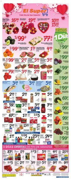 Preview of El Super weekly ads valid from 11.02.2026