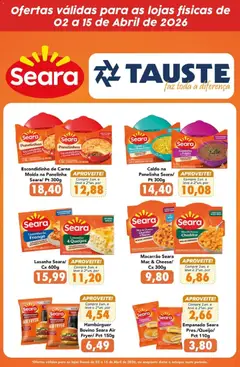 Tauste ofertas Seara - Pré-Visualização do folheto da loja Tauste, válido de 02.04.2026 | Página: 1
