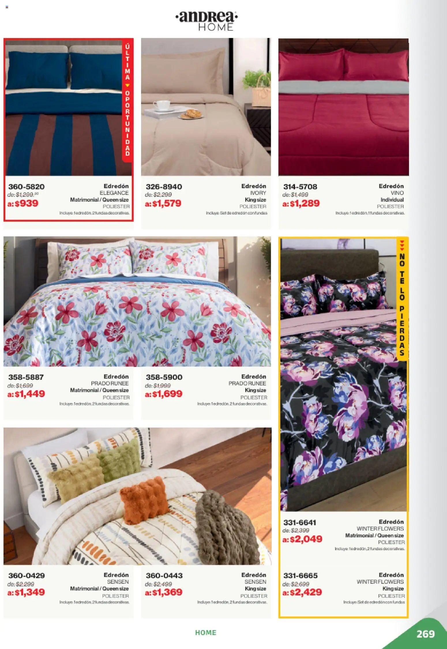 Nuevas ofertas de Andrea válidas en toda la República Mexicana desde el 02.11.2025. ¡Encuentra las mejores ofertas en Andrea catálogo Outlet! | Página: 269 | Productos: Vino