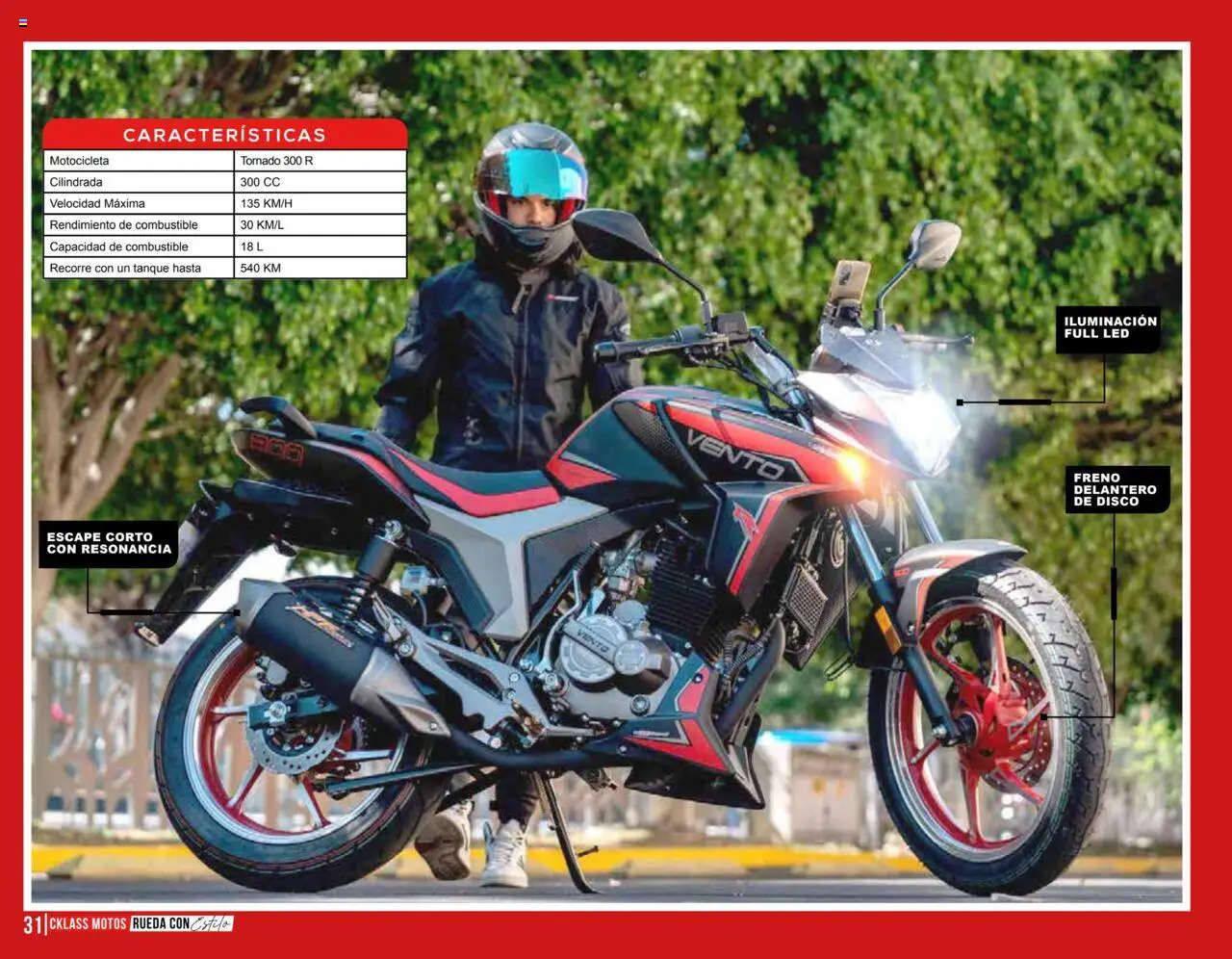 Nuevas ofertas de Cklass válidas en toda la República Mexicana desde el 18.06.2025. ¡Encuentra las mejores ofertas en Cklass catálogo Motos! | Página: 32 | Productos: Disco