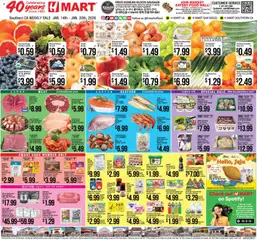 Preview of Hmart weekly ads valid from 14.01.2026