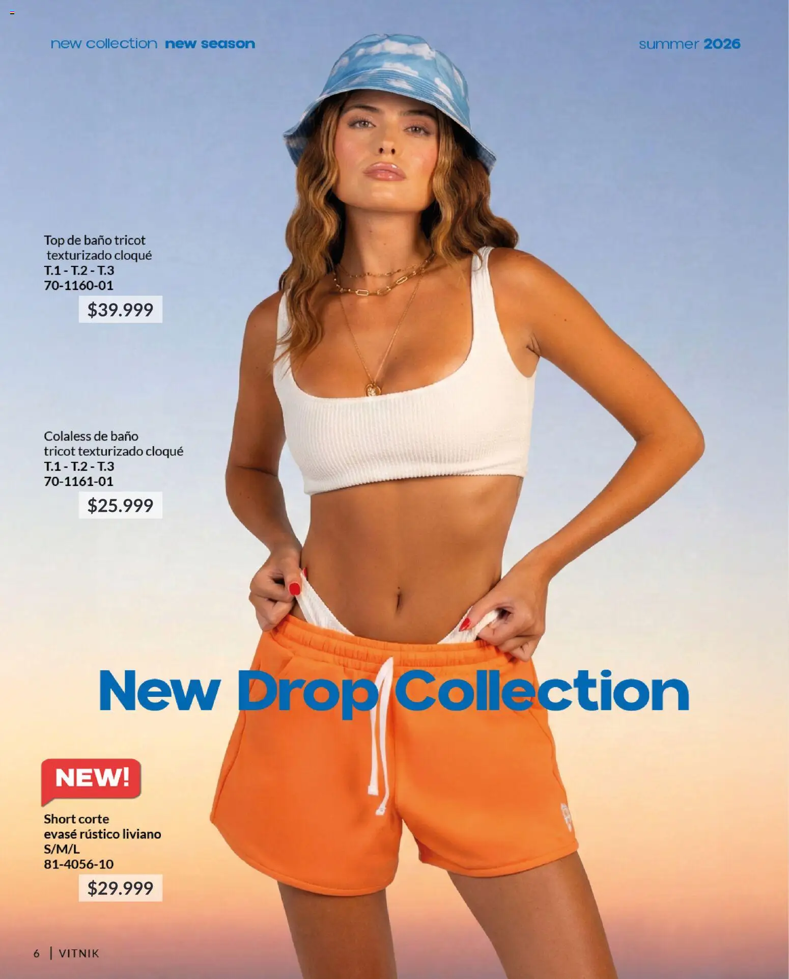 Vitnik catálogo │ válido desde el 05.02.2026 | Página: 6 | Productos: Top, Short, Baño