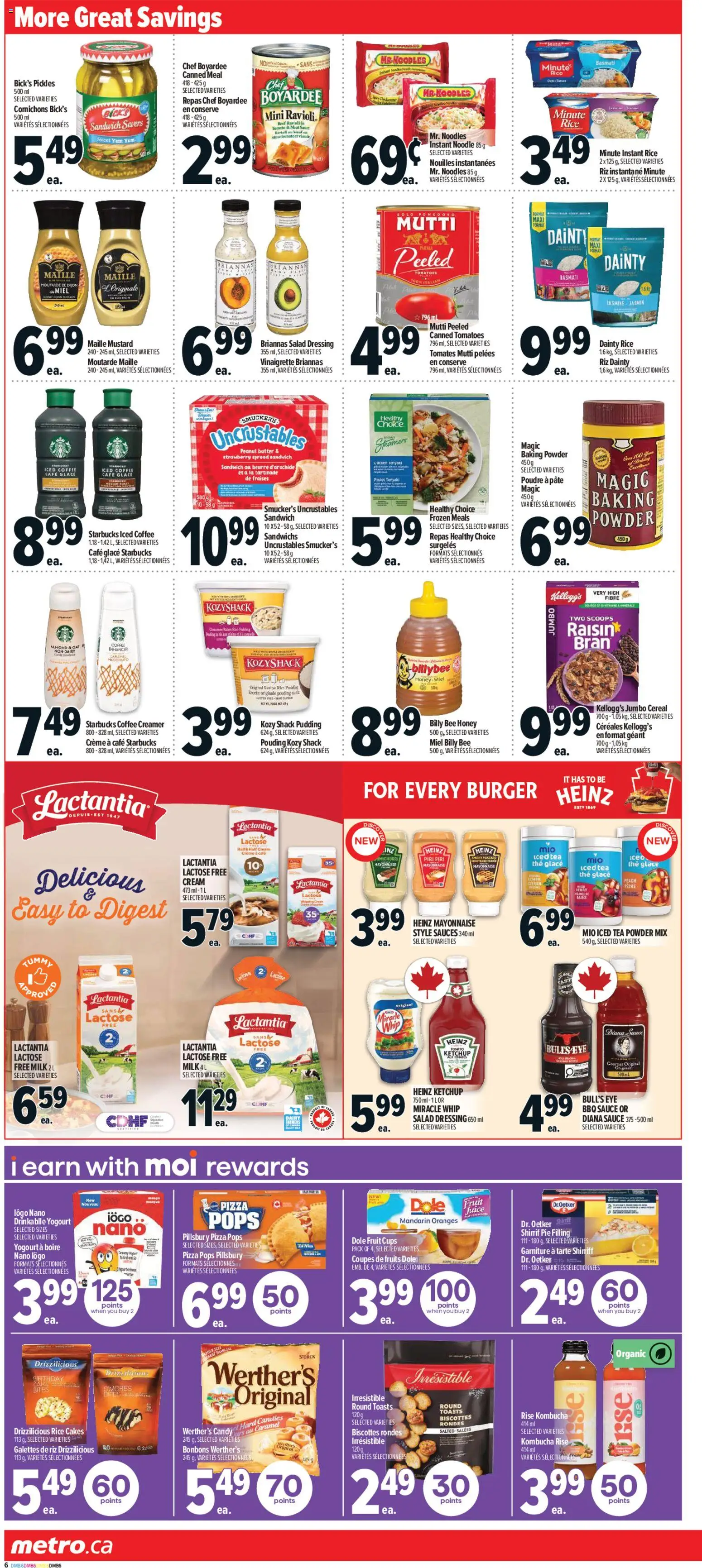 Metro flyer valid from 09.04.2026 | Page: 11 | Products: Rice, Noodles, Powder, Chicken