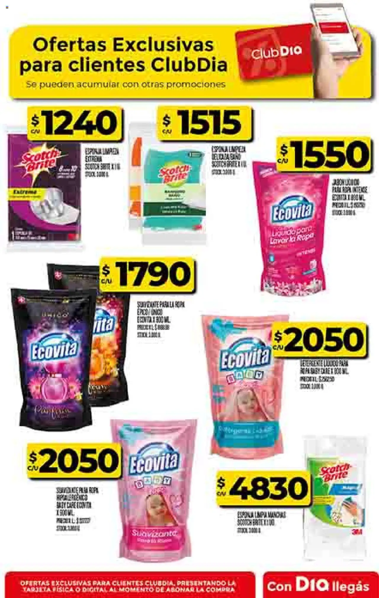 Supermercado DIA Ofertas │ válido desde el 17.09.2025 | Página: 77 | Productos: Ropa, Suavizante